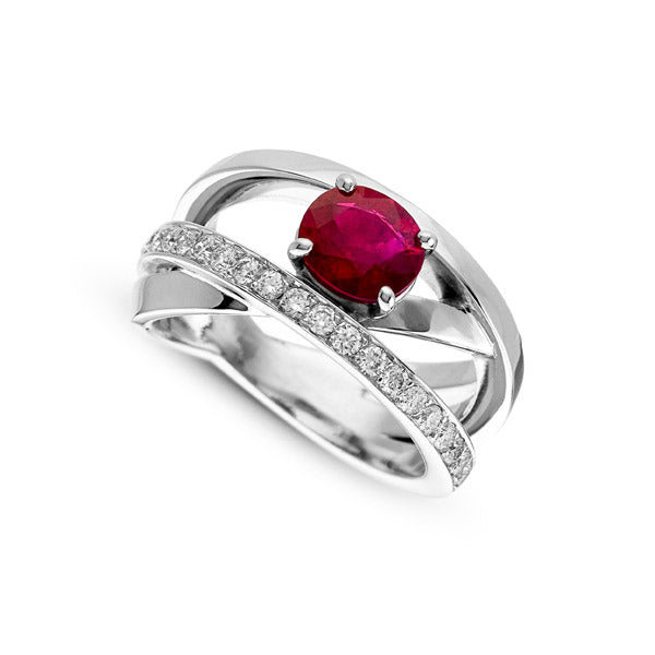 Bague Fideis Rubis