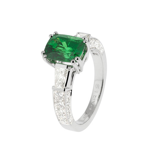 Bague Classique Tsavorite