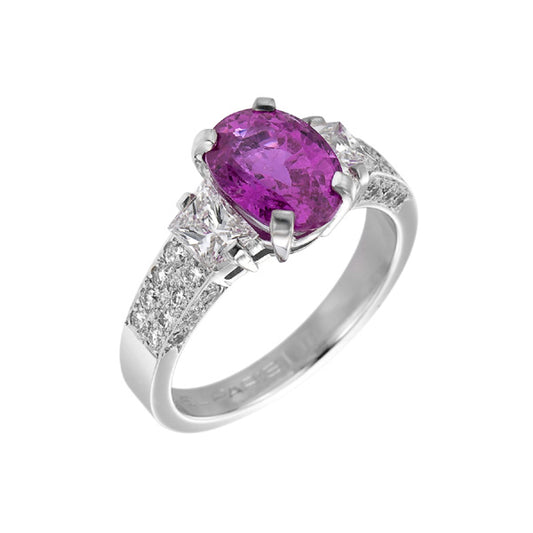 Bague Saphir Rose