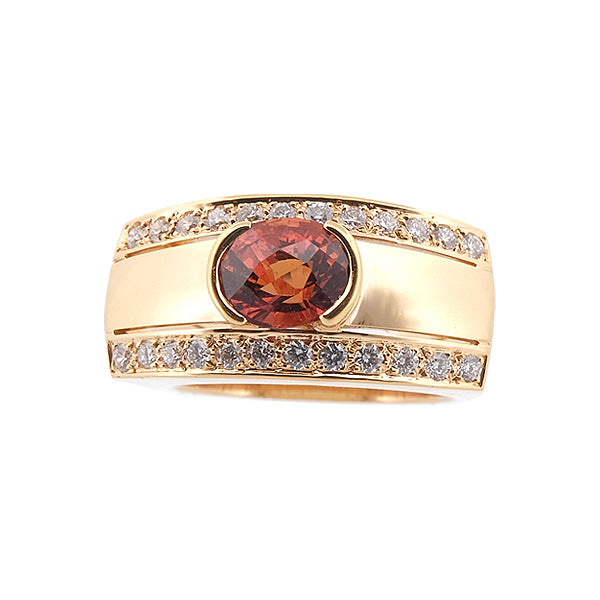 Bague Barbara Saphir orange