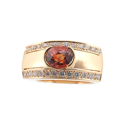 Bague Barbara Saphir orange