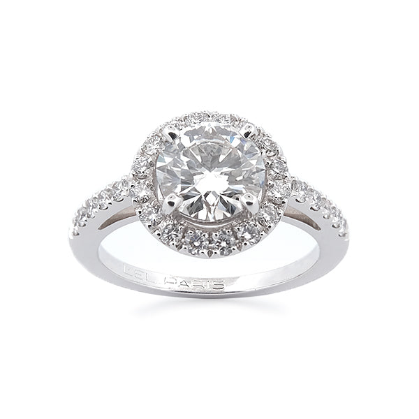 Bague entourage Diamant