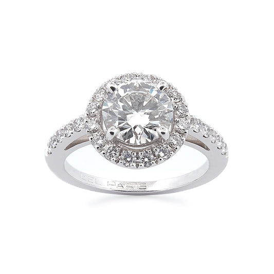 Bague entourage Diamant