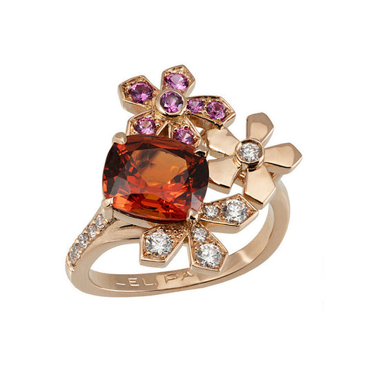 Bague Multi Jasmin Spessartite
