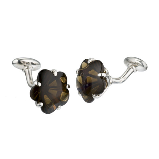 Boutons de manchettes Fleurs