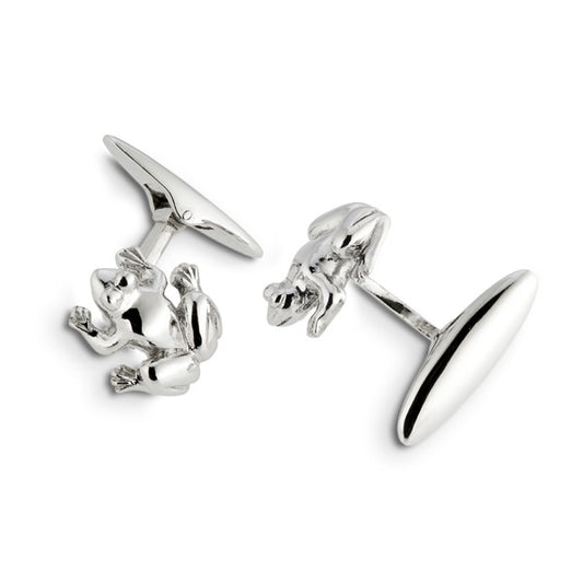 Boutons de manchettes Grenouilles