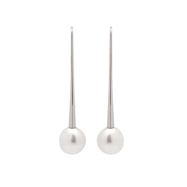 Boucles d'oreilles Epingle blanches