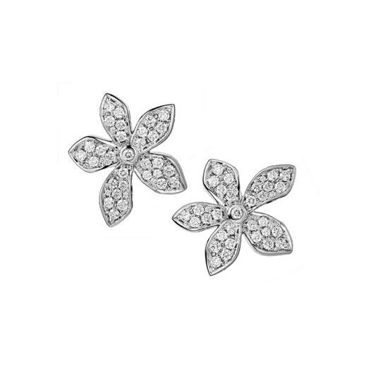 Boucles d'oreilles Fleur de Jasmin