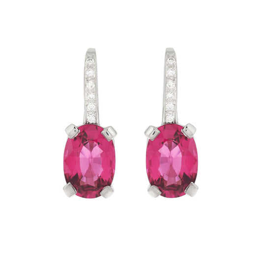 Dormeuses Rubellite