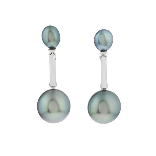 Boucles d'oreilles Perles de Tahiti