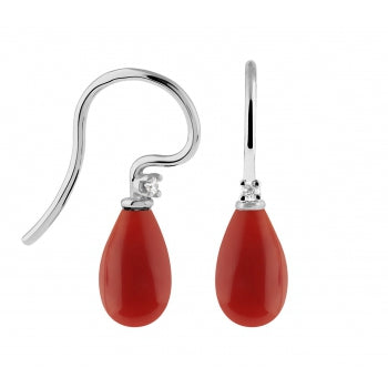 Boucles d'oreilles Petit Corail