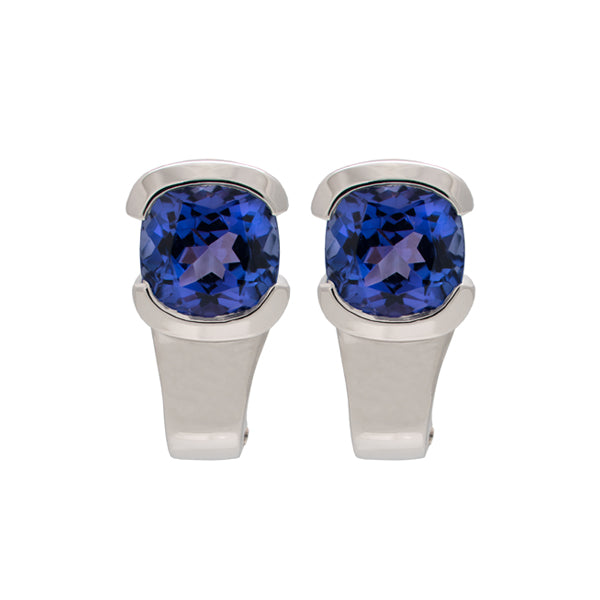 Boucles d'oreilles Brisure Tanzanite