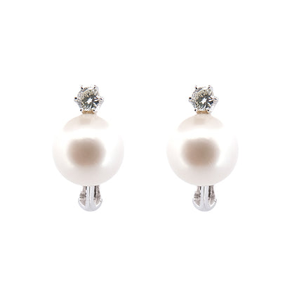 Boucles Clips d'oreilles Perles