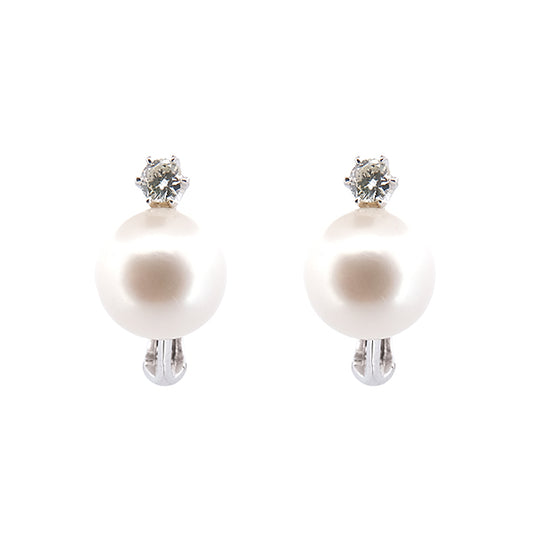 Boucles Clips d'oreilles Perles