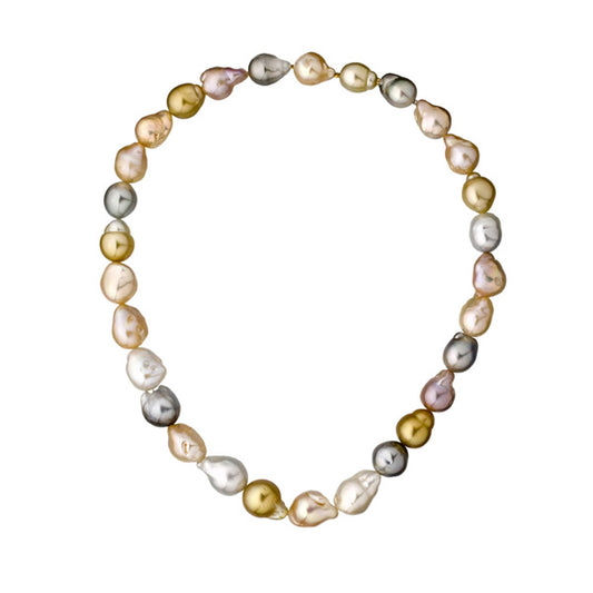 Collier Perles de couleur