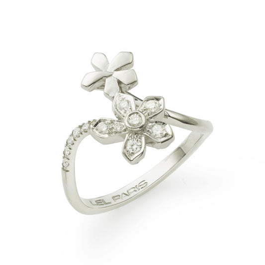 Bague mini-jasmin Toi&Moi