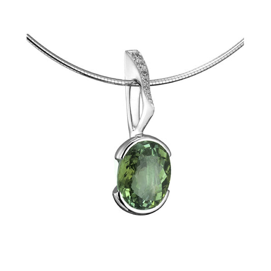 Pendentif Sinoé Tourmaline Verte