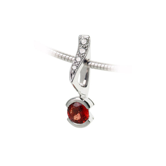 Pendentif Sinoé Rubis
