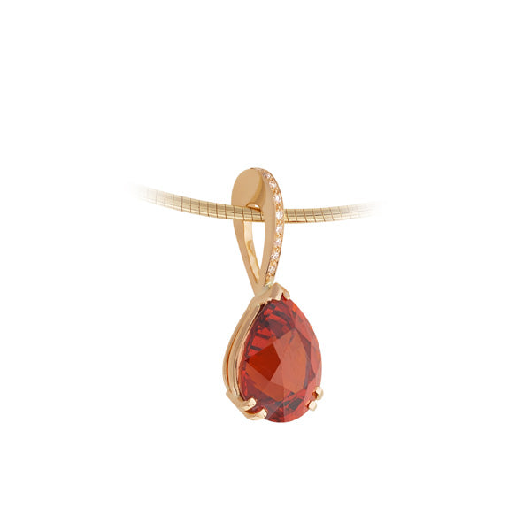 Pendentif Bélière Spessartite