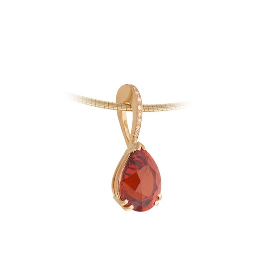 Pendentif Bélière Spessartite