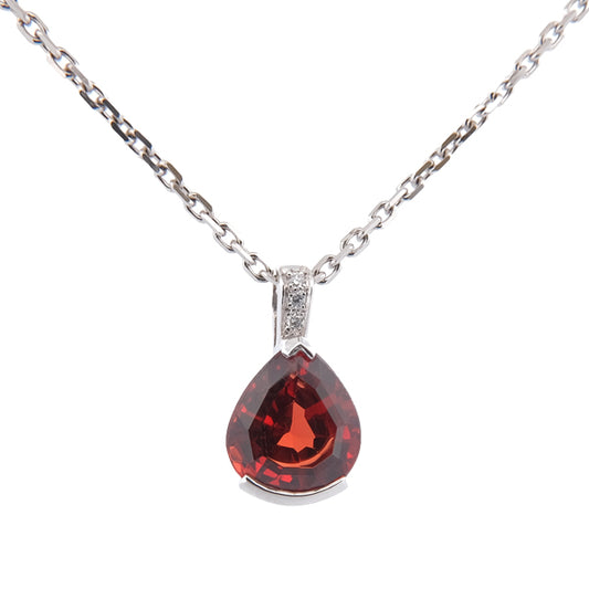 Pendentif Grenat hessonite