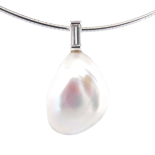 Pendentif Perle d'eau douce