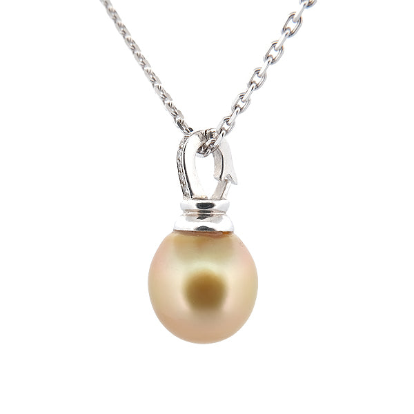 Pendentif Perle Dorée