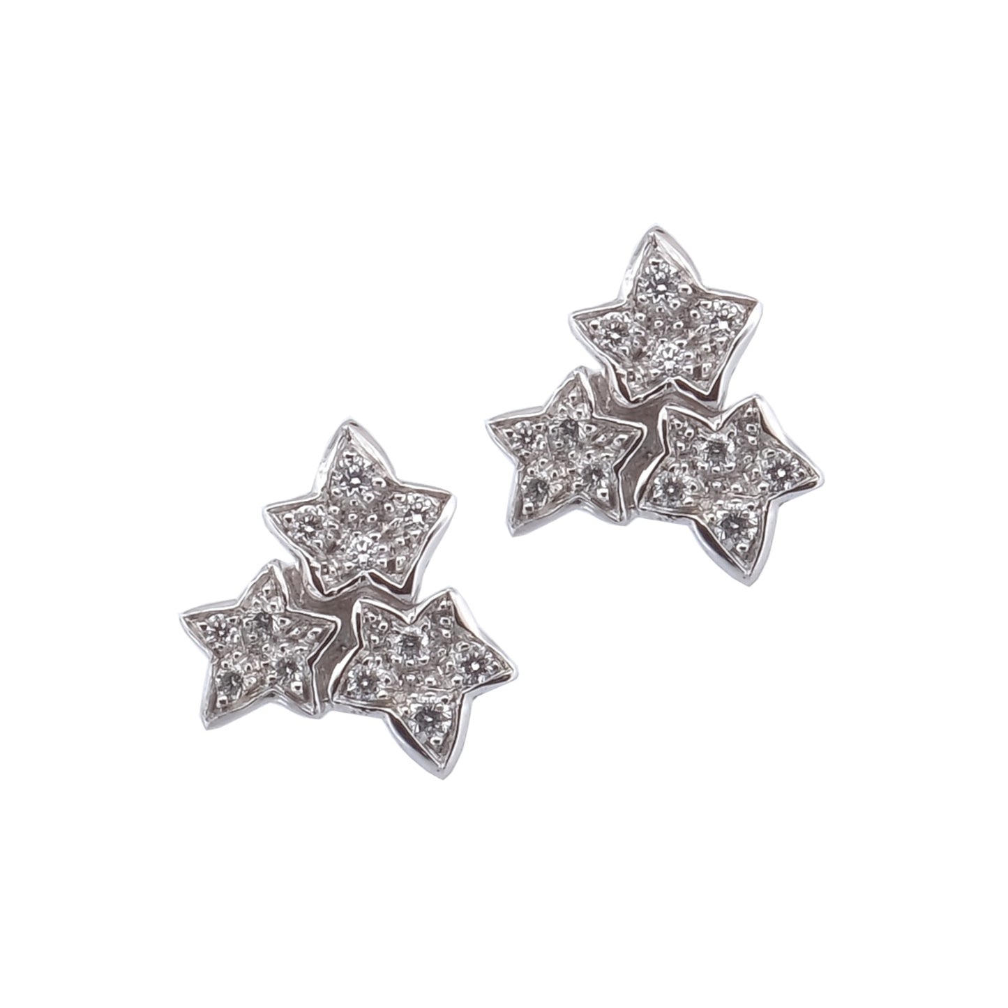Boucles d'oreilles Lierre 4 feuilles